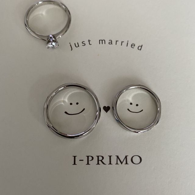 【アイプリモ(I-PRIMO)の口コミ】 シンプルなものがほしくて、ストレートタイプから選びました。指の長さに…