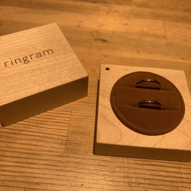 【ringram(リングラム)の口コミ】 シンプルなデザインがよかった！
手作りできるので思い出が増えるし、世界…