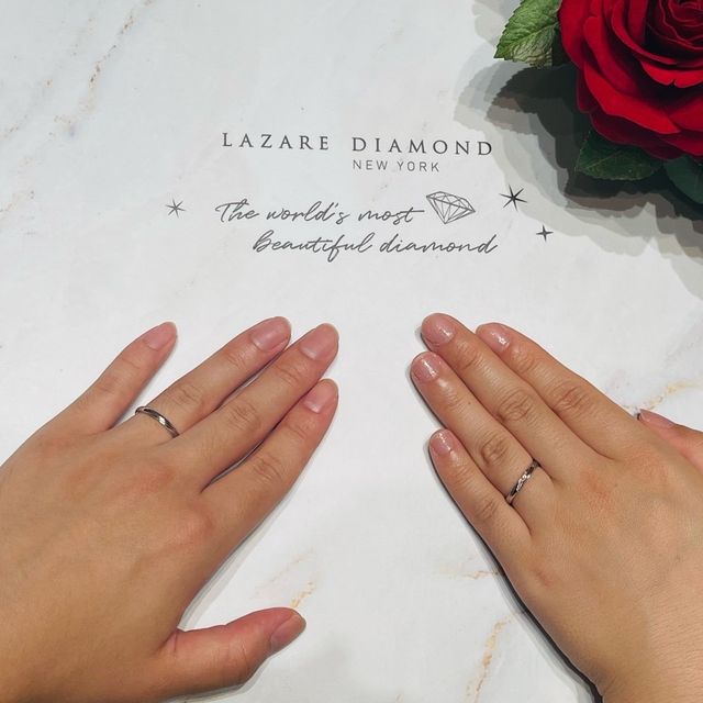 【ラザール ダイヤモンド(LAZARE DIAMOND)の口コミ】 結婚指輪購入に当たり最大の決め手となったのは｢接客対応の素晴らしさ｣で…
