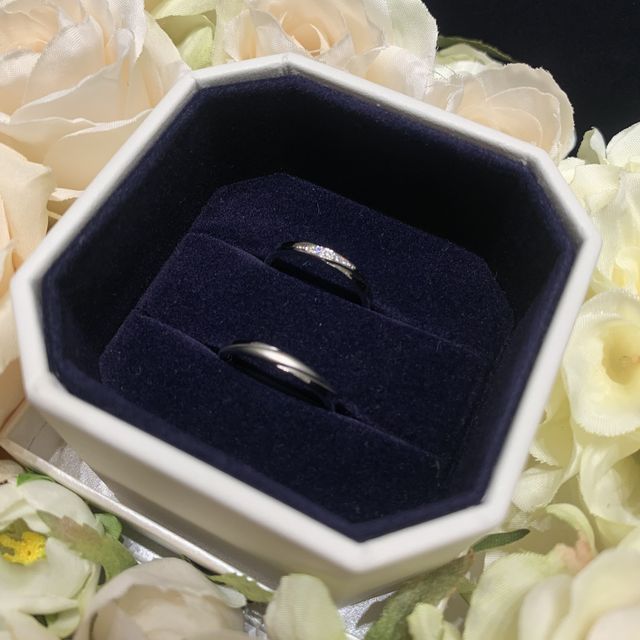 【4℃ BRIDAL(ヨンドシーブライダル)の口コミ】 デザイン一つ一つが魅力的で、種類もたくさんあったのでとても悩みました…