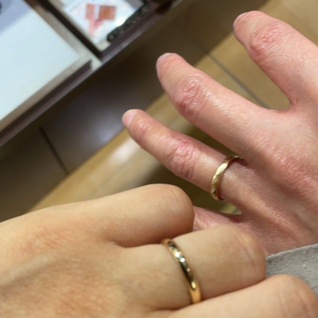 【FISCHER(フィッシャー)の口コミ】 金の指輪がほしくて来店しました。デザインが独創的色もブランド独自のも…