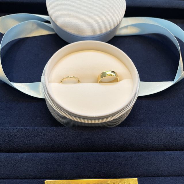 【EITO(エイト)の口コミ】 彼から以前頂いた指輪とのバランス、重ね付けした時のイメージがピッタリ…