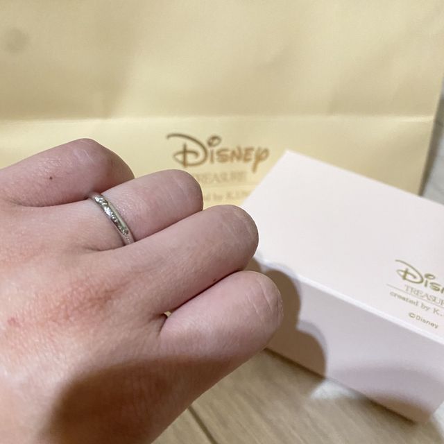 【ケイウノ ブライダル(K.UNO BRIDAL)の口コミ】 ディズニーのデザインの指輪があり元々最初は何となく見ていたのですが見…