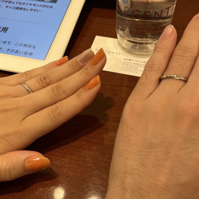 【TRECENTI(トレセンテ)の口コミ】 ハートアンドキューピットのダイヤモンドとセレクトアトリエの天然ピンク…