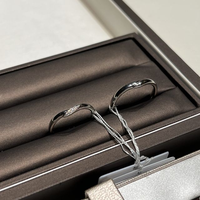 【アイプリモ(I-PRIMO)の口コミ】 数あるデザインの中から、新郎新婦それぞれが自分の好みに合うデザインの…