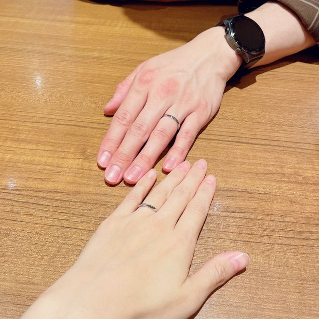 【銀座ダイヤモンドシライシの口コミ】 好みのデザインがあり店舗へ行くと、店員の方の対応も良く即決しました。…