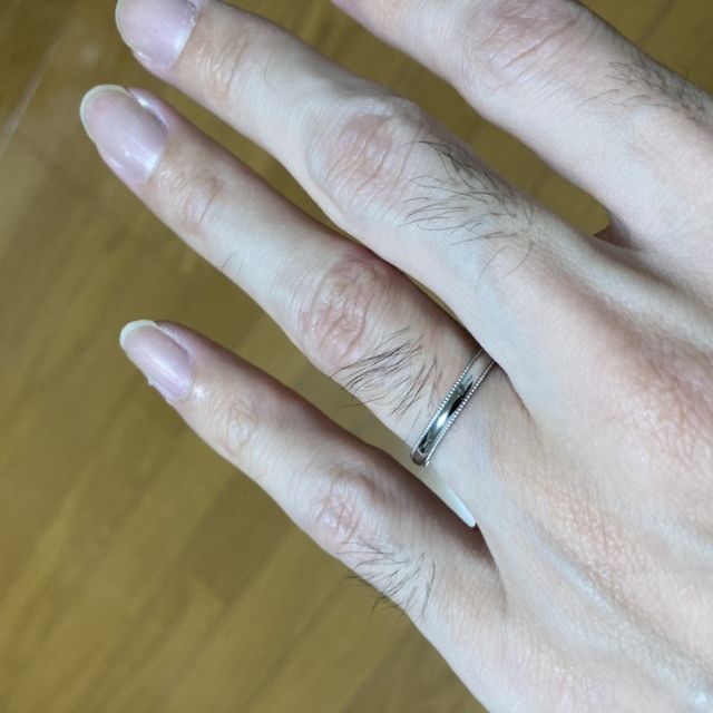 【銀座ダイヤモンドシライシの口コミ】 男性用はシンプルなので決定的な決め手はありませんでしたが、女性用はシ…