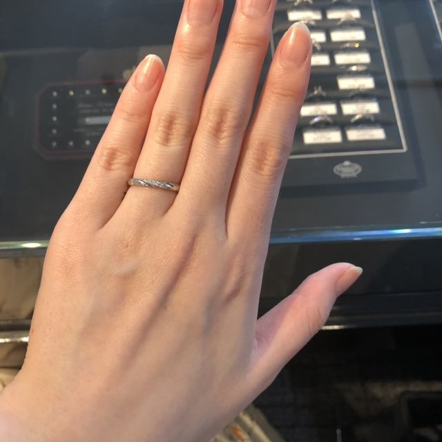 【エクセルコダイヤモンド(EXELCO DIAMOND)の口コミ】 他５店舗ほど回りましたが、どの店舗にもなかったような個性的で気に入っ…