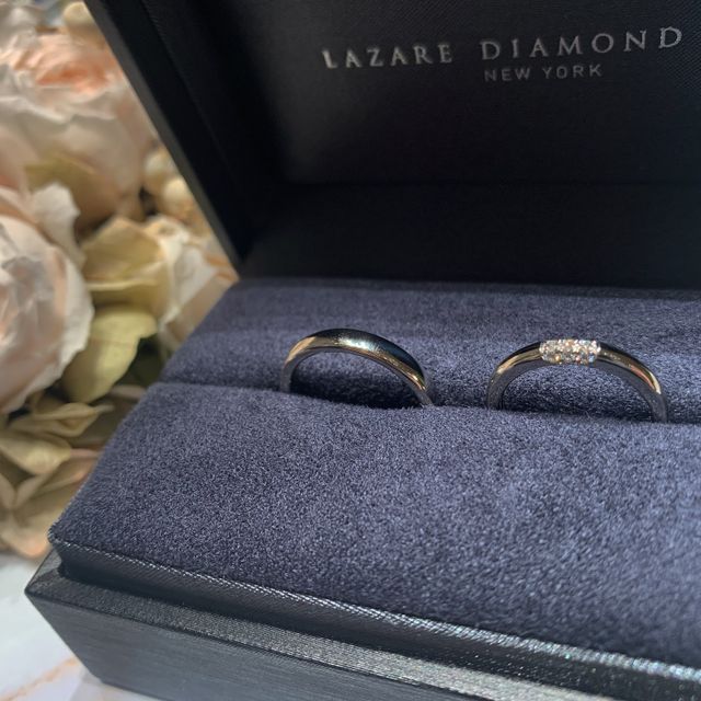 【ラザール ダイヤモンド(LAZARE DIAMOND)の口コミ】 決め手はなによりも付け心地でした。
握った時などに指輪をつけていないよ…