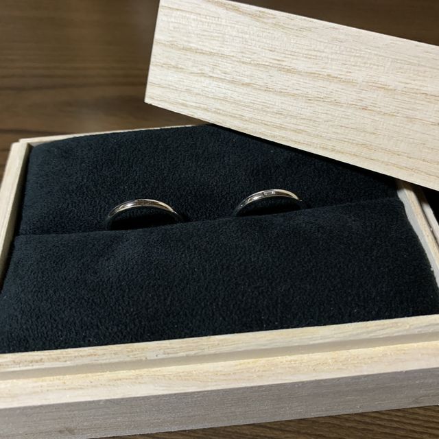 【出雲結(いずもゆい)の口コミ】 指輪への思いが私達の思って居たものと似ていてデザインもシンプルだった…