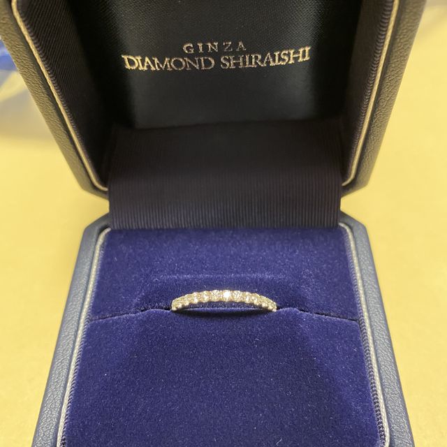 【銀座ダイヤモンドシライシの口コミ】 ジュエリーに詳しい友達にオススメされ伺ったところ店員さんの対応が物凄…