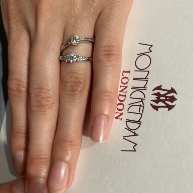 【モニッケンダム(MONNICKENDAM)の口コミ】 3大カッターブランドなので、とても、ダイヤモンドが綺麗に見えました！ダ…