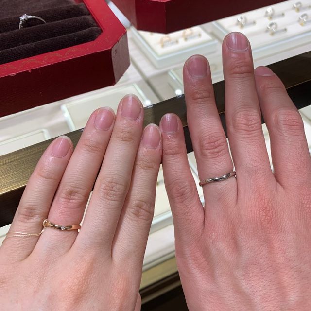 【カルティエ(Cartier)の口コミ】 カルティエの指輪をつけてみたくて試着しに行ったがどこよりも着け心地が…