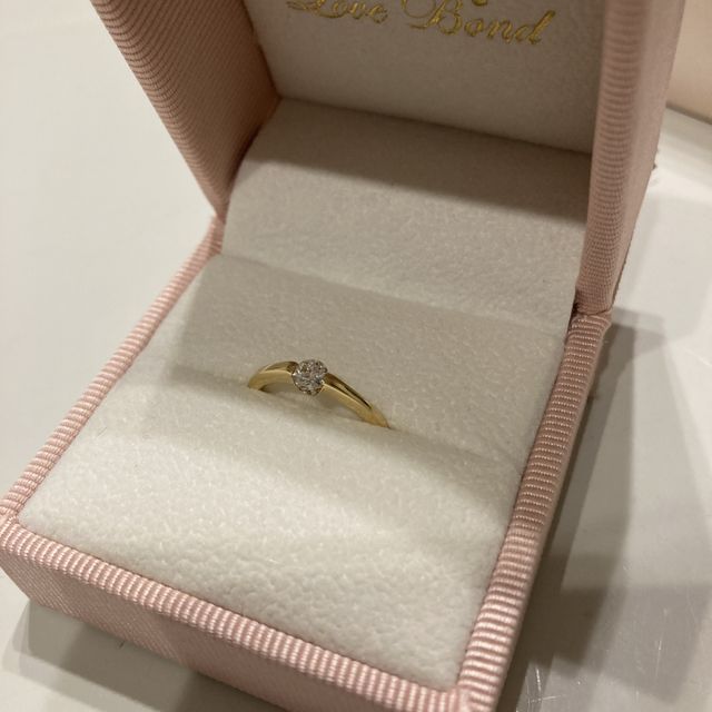 【Love Bond(ラブボンド)の口コミ】 どうしてもイエローゴールドが欲しかったので、まずイエローゴールドの指…