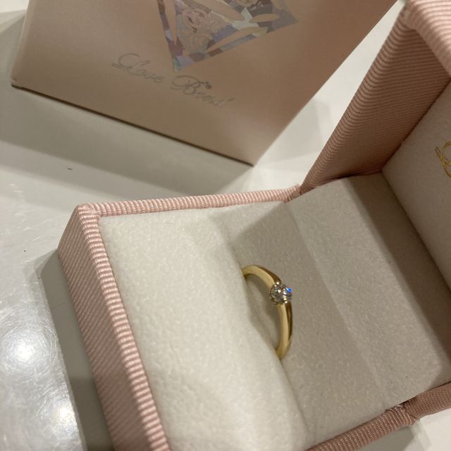 【Love Bond(ラブボンド)の口コミ】 どうしてもイエローゴールドが欲しかったので、まずイエローゴールドの指…