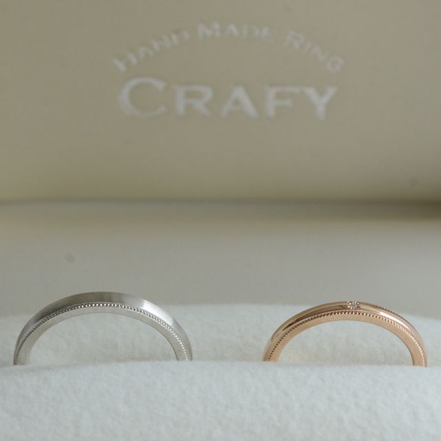 【CRAFY(クラフィ)の口コミ】 2人で楽しく手づくりができるところ、おしゃれでかわいい指輪が作れるとこ…