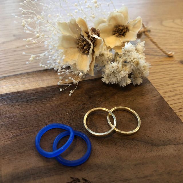 【CRAFY(クラフィ)の口コミ】 デザインや素材など全て自分たちで決められるところがポイントでした。2人…