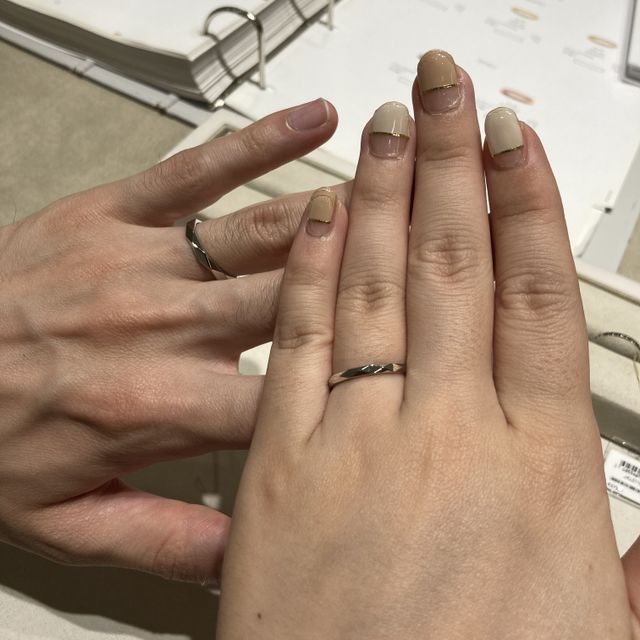 【ブシュロン(BOUCHERON)の口コミ】 クルドパリとファセットを試着し、ファセットが気に入りました。ダイヤが…