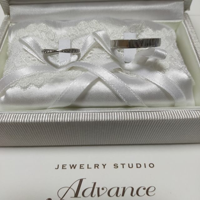 【JEWELRY STUDIO Advance(ジュエリースタジオアドバンス)の口コミ】 指輪の決め手は、男性側が指輪デザインをすごく気に入ったからです。指輪…