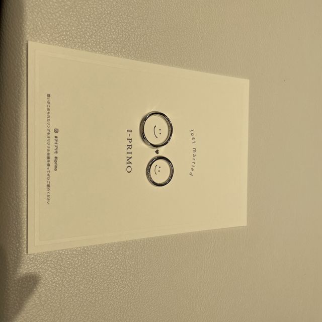 【アイプリモ(I-PRIMO)の口コミ】 指輪のデザインとアフターサービスがお互い決め手となりました。
一生物な…