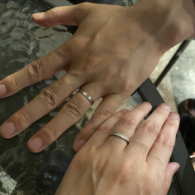 【PILOT BRIDAL(パイロットブライダル)の口コミ】 日本製
強度がとても高い
プラチナ99.9
デザインがかわいい

ふたりで色々…