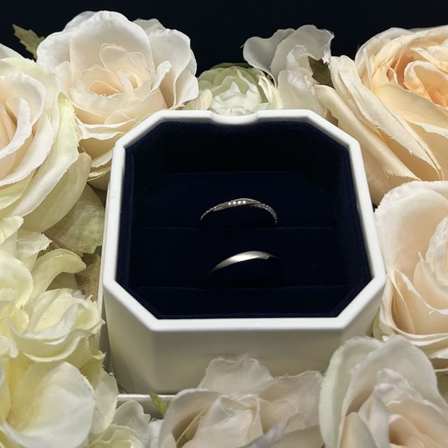 【4℃ BRIDAL(ヨンドシーブライダル)の口コミ】 気に入ったデザインで、接客してくださった方に色々提案などしてもらい、…