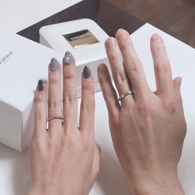 【ブシュロン(BOUCHERON)の口コミ】 シンプルな指輪を探してました。いくつか試着しました。ふと立ち寄ったブ…