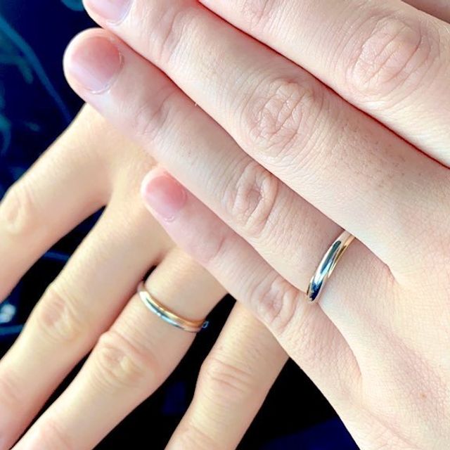 【ケイウノ ブライダル(K.UNO BRIDAL)の口コミ】 ゼクシィで見て決めて店舗に行ったけど実際に試着したら手に馴染んでいた…