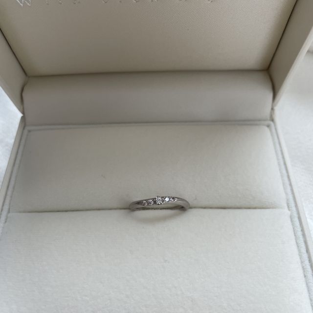 【festaria BRIDAL(フェスタリア ブライダル)の口コミ】 指輪は結婚指輪だけを希望していたところ、婚約指輪と結婚指輪が一緒にな…