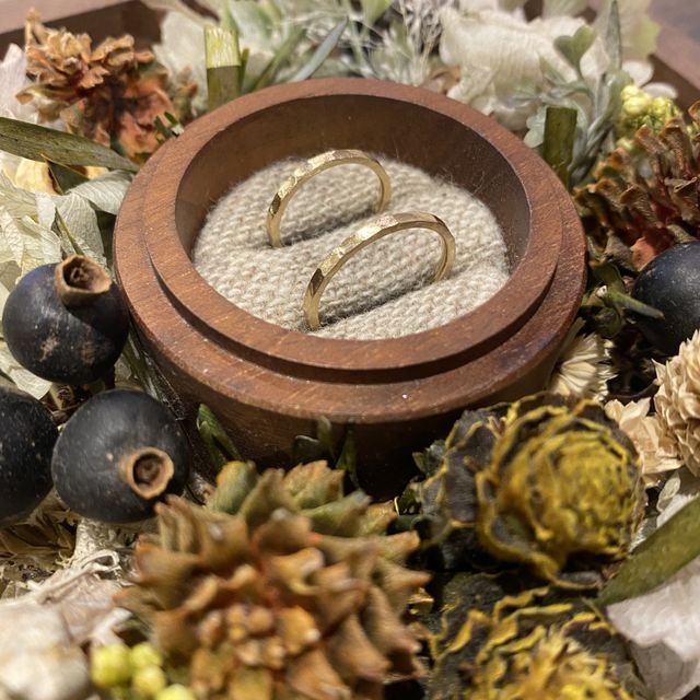 【鎌倉彫金工房の口コミ】 イエローゴールドで今回のようなデザインししたく、こちらのお店で作るこ…