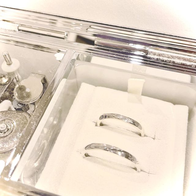 【THE KISS(ザ・キッス)の口コミ】 沖縄らしいミンサー柄がとても素敵で、ウェーブデザインも柄とすごくマッ…