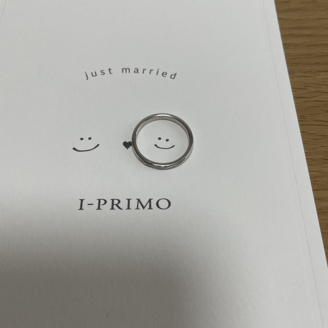 【アイプリモ(I-PRIMO)の口コミ】 もともとシンプルな指輪を探していました。スタッフさんがいろいろ見せて…