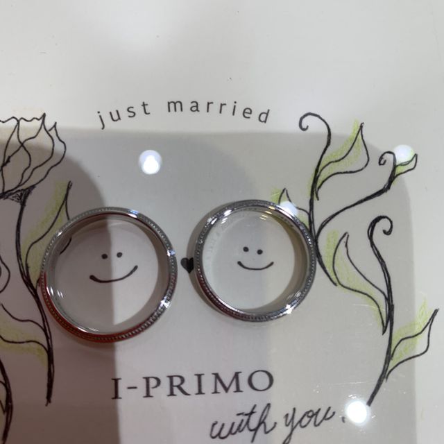【アイプリモ(I-PRIMO)の口コミ】 指輪一周にミル打ちデザインや幅広で少し丸くアンティークなデザインが第…
