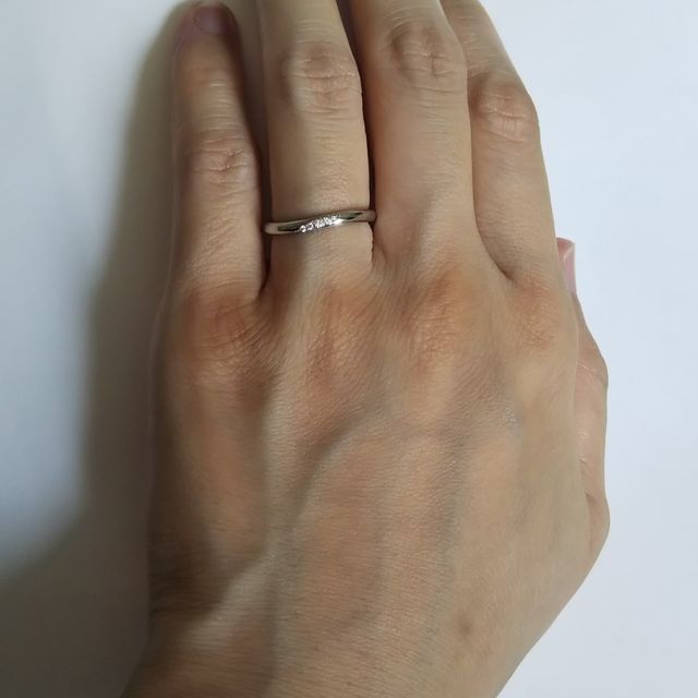 【4℃ BRIDAL(ヨンドシーブライダル)の口コミ】 試着の時は何が合うかわからなかったので、ストレートのものやウェーブの…