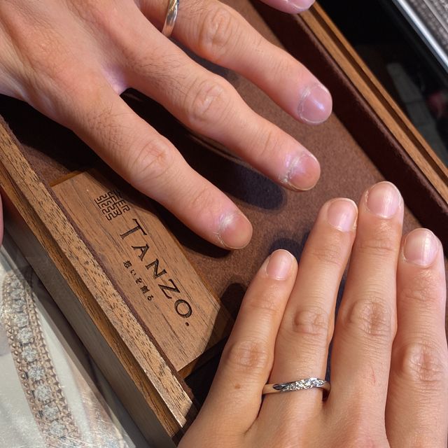 【TANZO.(鍛造指輪)の口コミ】 指輪は鍛造製法で作られて、とても頑丈なデザインとなります。フルオーダ…