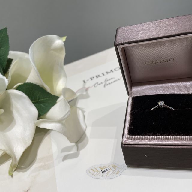 【アイプリモ(I-PRIMO)の口コミ】 どうしても婚約指輪は欲しくてネットを見て来店しました。全くわからない…