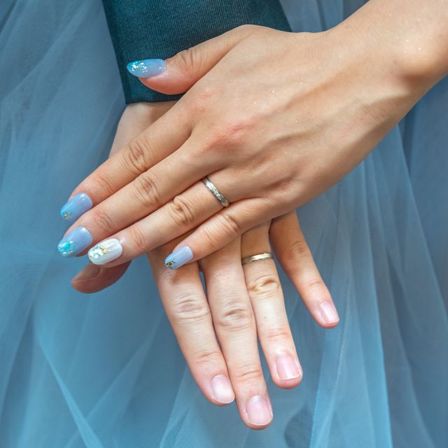 【nocur(ノクル)の口コミ】 前撮りまで日にちが少なく
デザインの希望もなかったが
こちらのブランド…