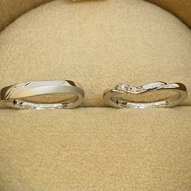 【COLANY(コラニー)の口コミ】 自分の指には太すぎ指輪細すぎる指輪が似合わず
自分的にS字の曲線が好き…