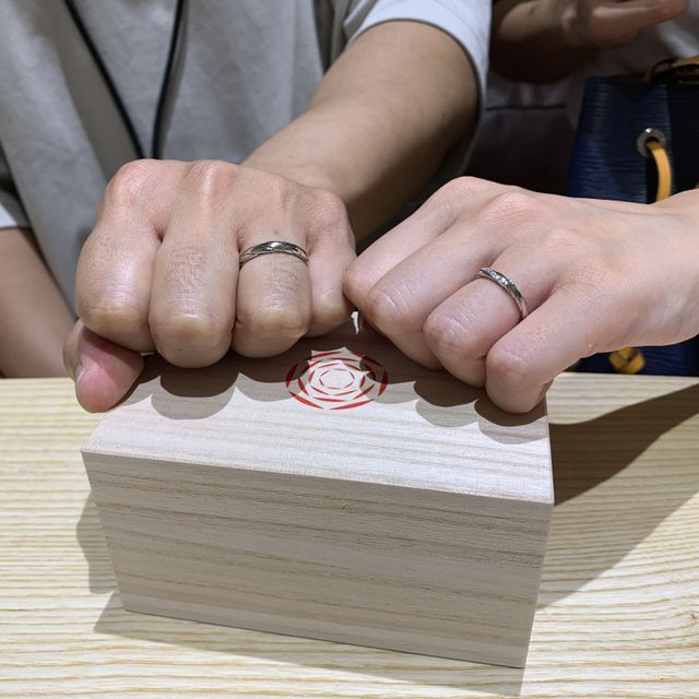 【出雲結(いずもゆい)の口コミ】 とにかく指輪の作りが素敵で、出雲大社のしめ縄のデザインに惹かれて、決…