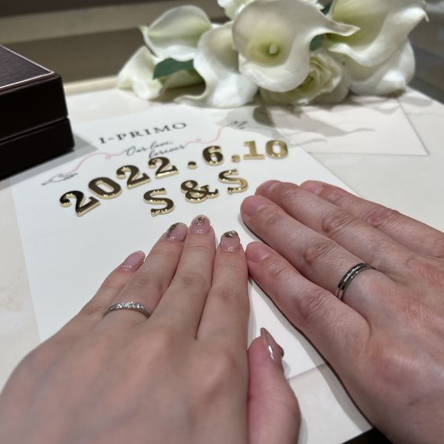 【アイプリモ(I-PRIMO)の口コミ】 デザインも好きで何件か見た中で、1番気持ちのいい接客でここにしよう！と…