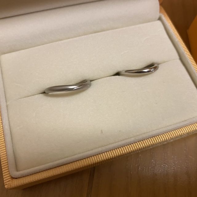 【ケイウノ ブライダル(K.UNO BRIDAL)の口コミ】 2人で指輪は手作りしたいと思っていましたが、なかなか有名ブランドさんで…