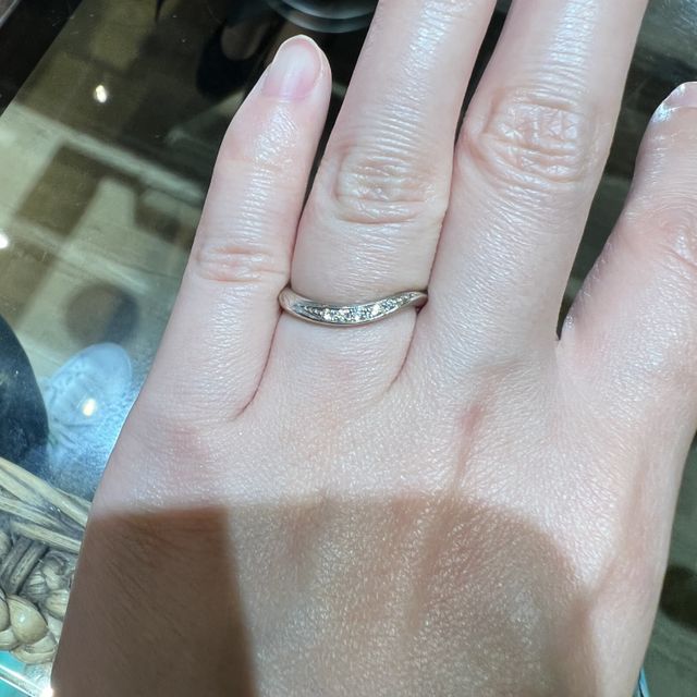 【杢目金屋(もくめがねや)の口コミ】 ちょっと変わったデザインも見てみたいという気持ちで試着しに行きました…