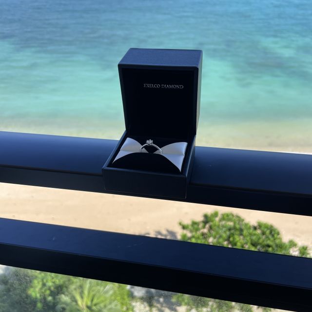 【エクセルコダイヤモンド(EXELCO DIAMOND)の口コミ】 何店舗かみて回りましたが、ダイヤモンドの輝きがどこのブランドよりもと…