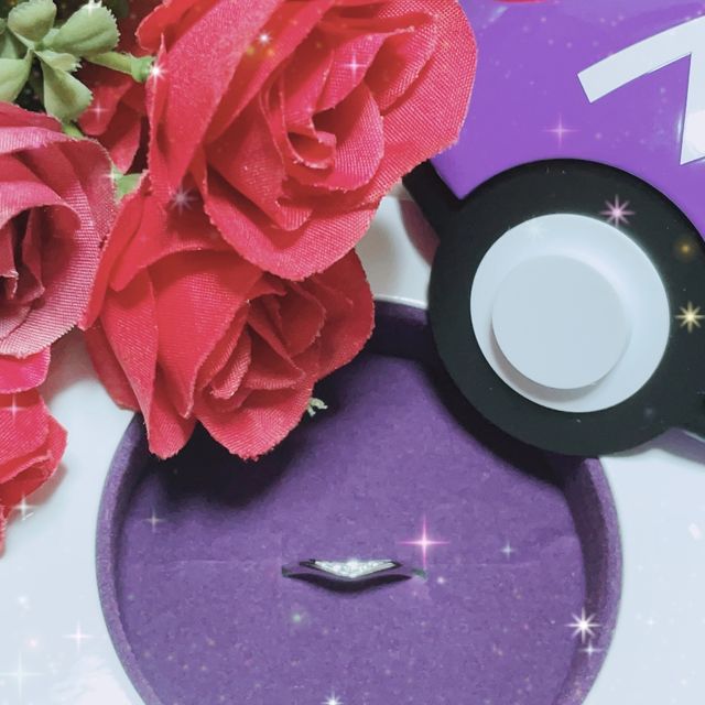 【U-treasure(ユートレジャー)の口コミ】 シンプルな、それでいて大好きなポケモンシリーズの結婚指輪の購入を検討…