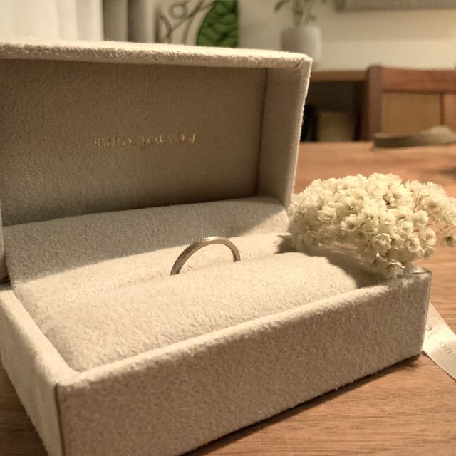 【mina.jewelry(ミナジュエリー)の口コミ】 年齢的にも、嗜好的にもあまり華美なものは望んでいなかったので、基本は…