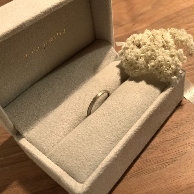 【mina.jewelry(ミナジュエリー)の口コミ】 年齢的にも、嗜好的にもあまり華美なものは望んでいなかったので、基本は…