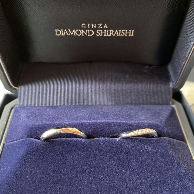 【銀座ダイヤモンドシライシの口コミ】 私は、シンプルな指輪を最初は希望しておりましたがつけていくうちにダイ…
