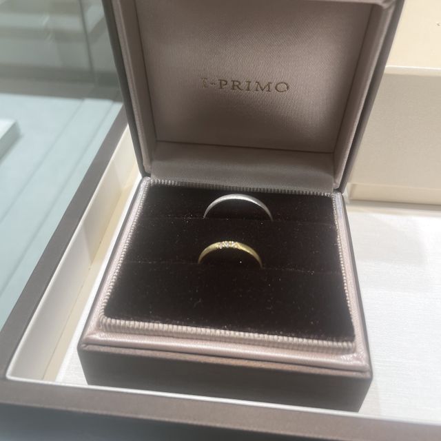 【アイプリモ(I-PRIMO)の口コミ】 まずどの素材にしようか迷っていたのですがゴールド、ピンクゴールド、プ…