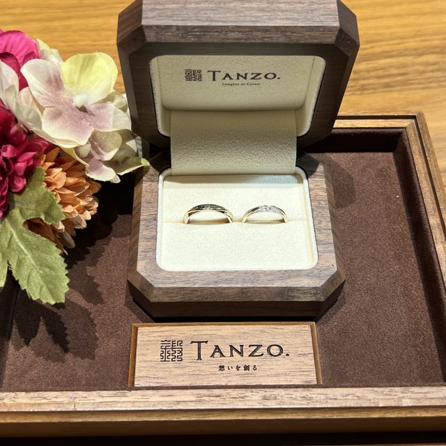 【TANZO.(鍛造指輪)の口コミ】 いくつかのブランドを回りましたが、オーダーメイドでデザインにこだわり…