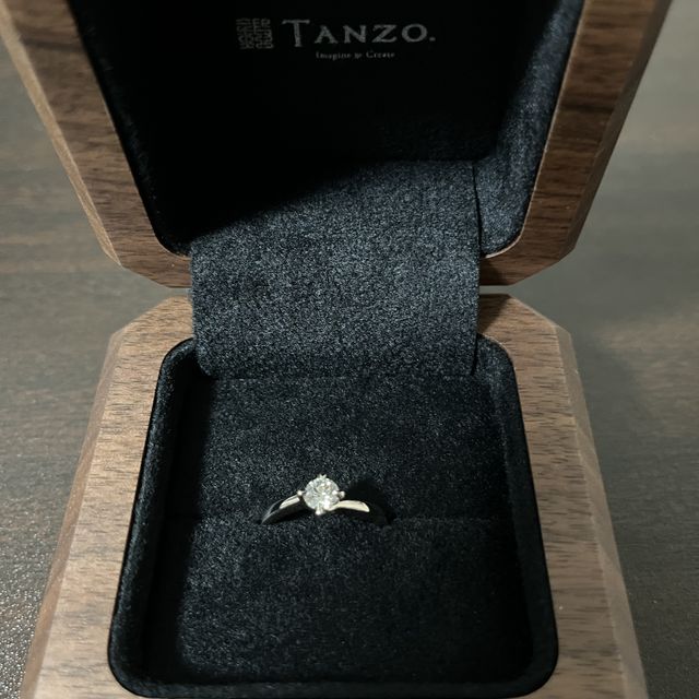【TANZO.(鍛造指輪)の口コミ】 1つ1つが職人の手作りだったこと。デザインに対して色々注文しても快く対…